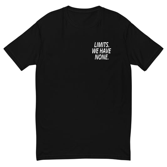 No Limits Short Sleeve T-shirt (Black)