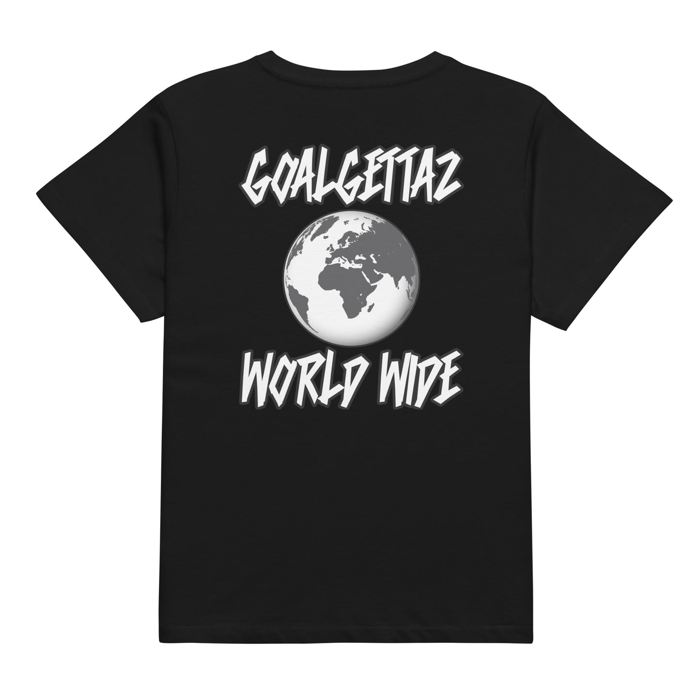 "World Wide" Women’s high-waisted t-shirt