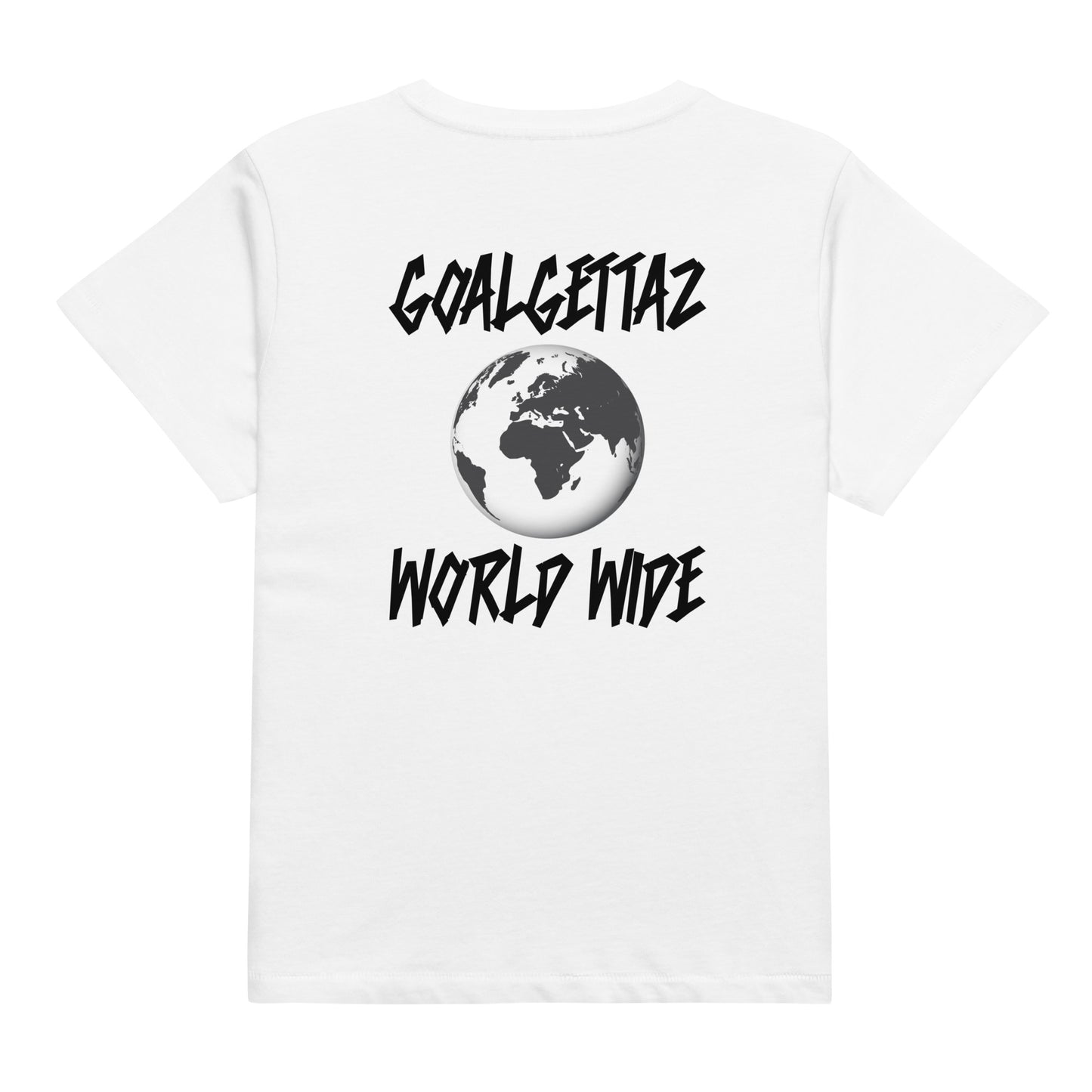 "World Wide" Women’s high-waisted t-shirt